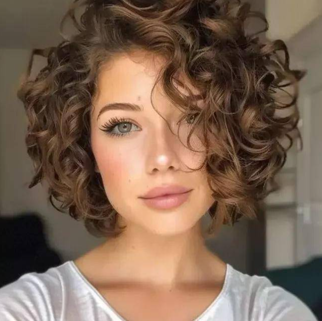 Hot Sale Fashion Curly Hair Toppers for Women with Thinning Hair