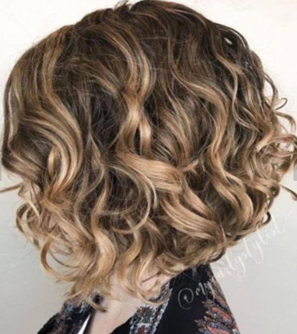 Hot Sale Fashion Curly Hair Toppers for Women with Thinning Hair