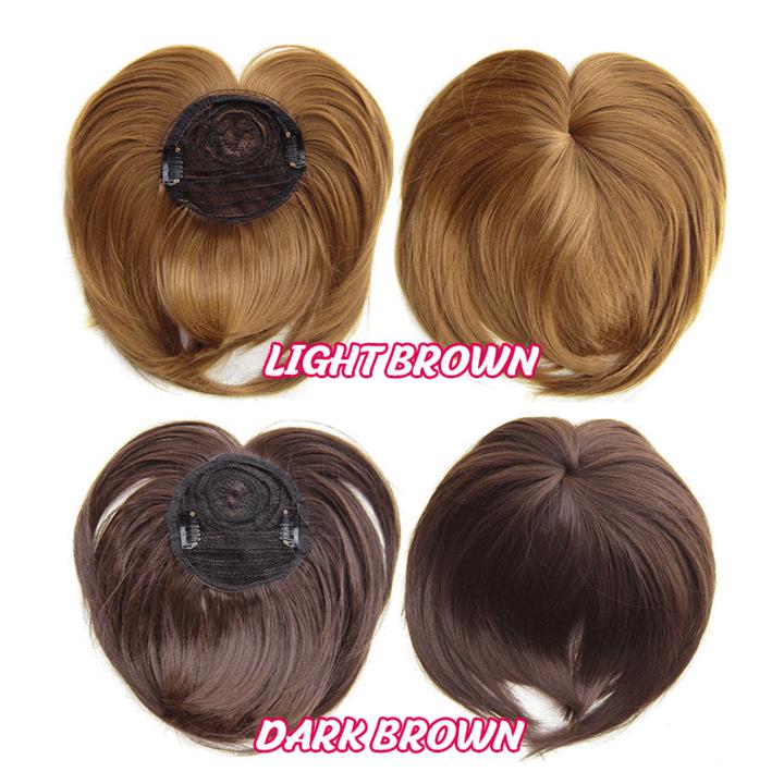 Short Natural Human Hair Toppers