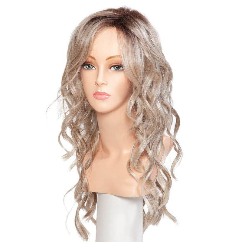Aria New listing Natural Bob Curly Silk Top Base Hair Topper Easily blended with your own hair