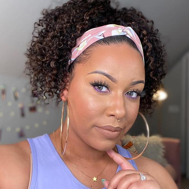 Gorgeous Curly Headband Wig