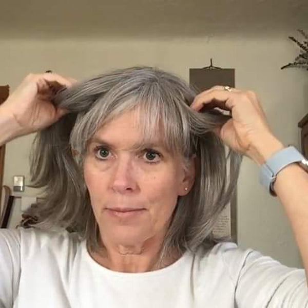 Short Natural Human Hair Toppers