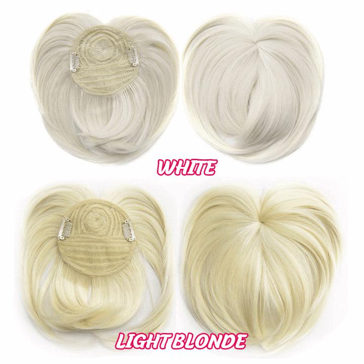 Short Natural Human Hair Toppers