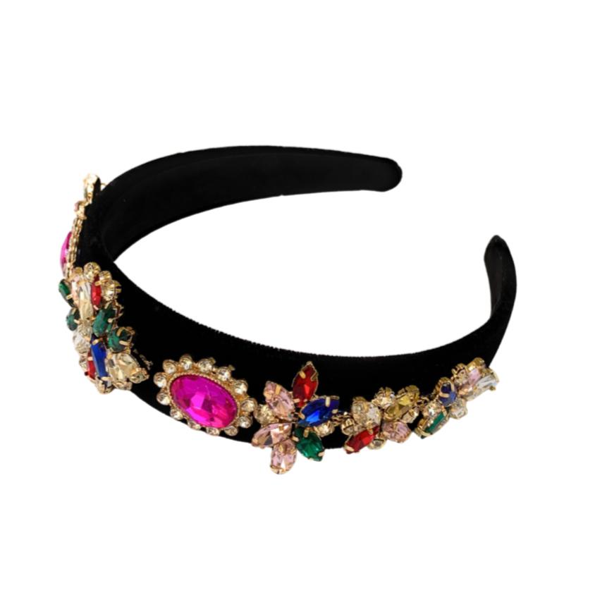 Bella Jeweled Headband (Multicolor1)