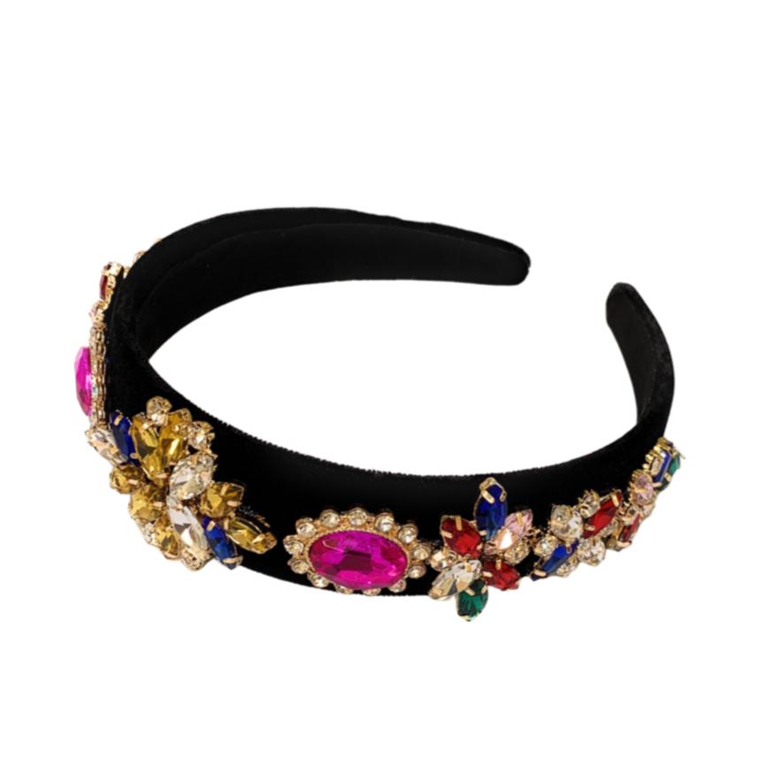 Bella Jeweled Headband (Multicolor)