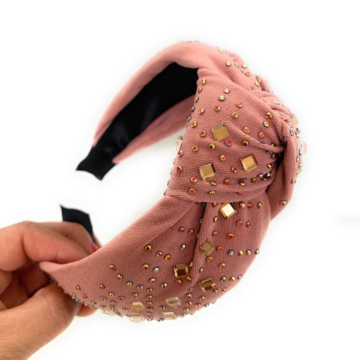 Top Knot Jeweled Headband