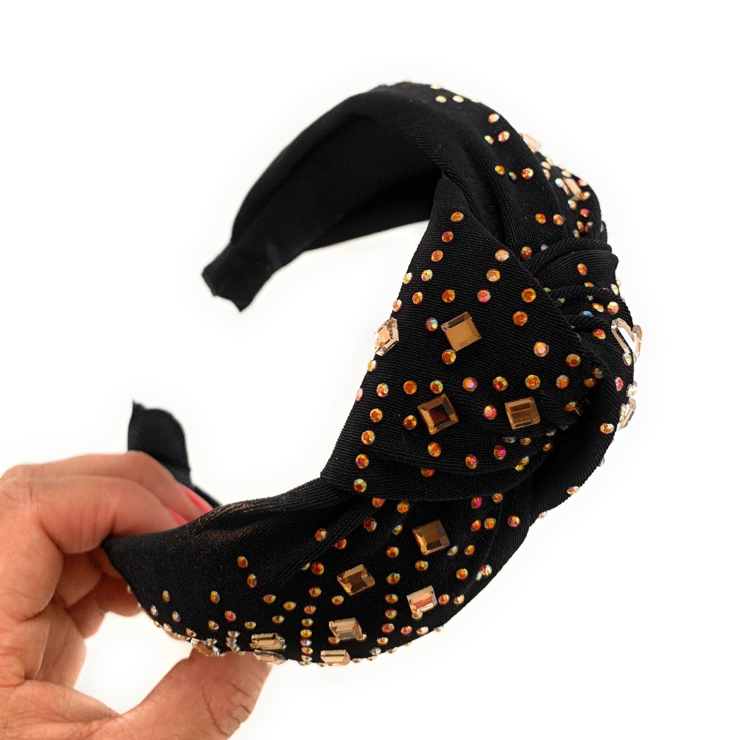 Top Knot Jeweled Headband