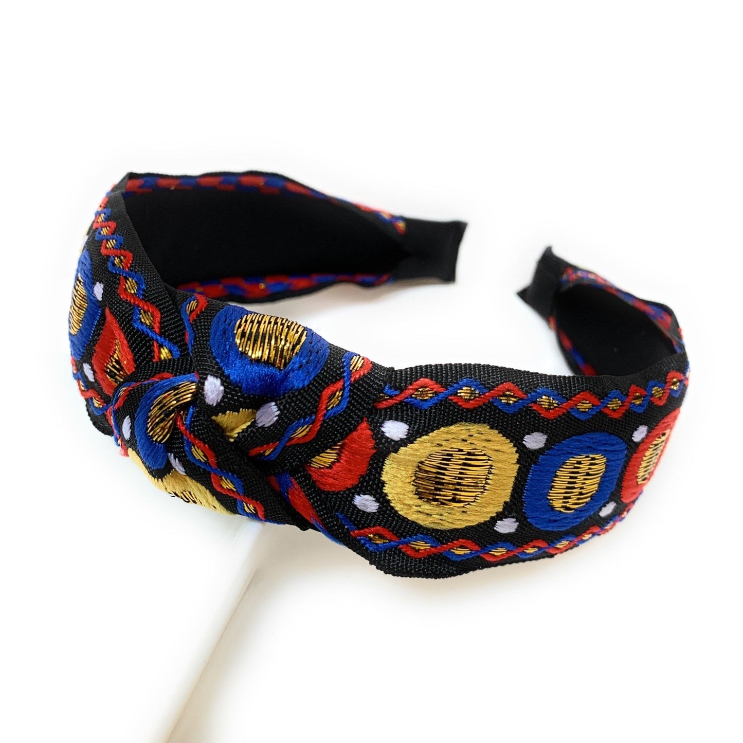 Embroidered Knot Headband (Akna)