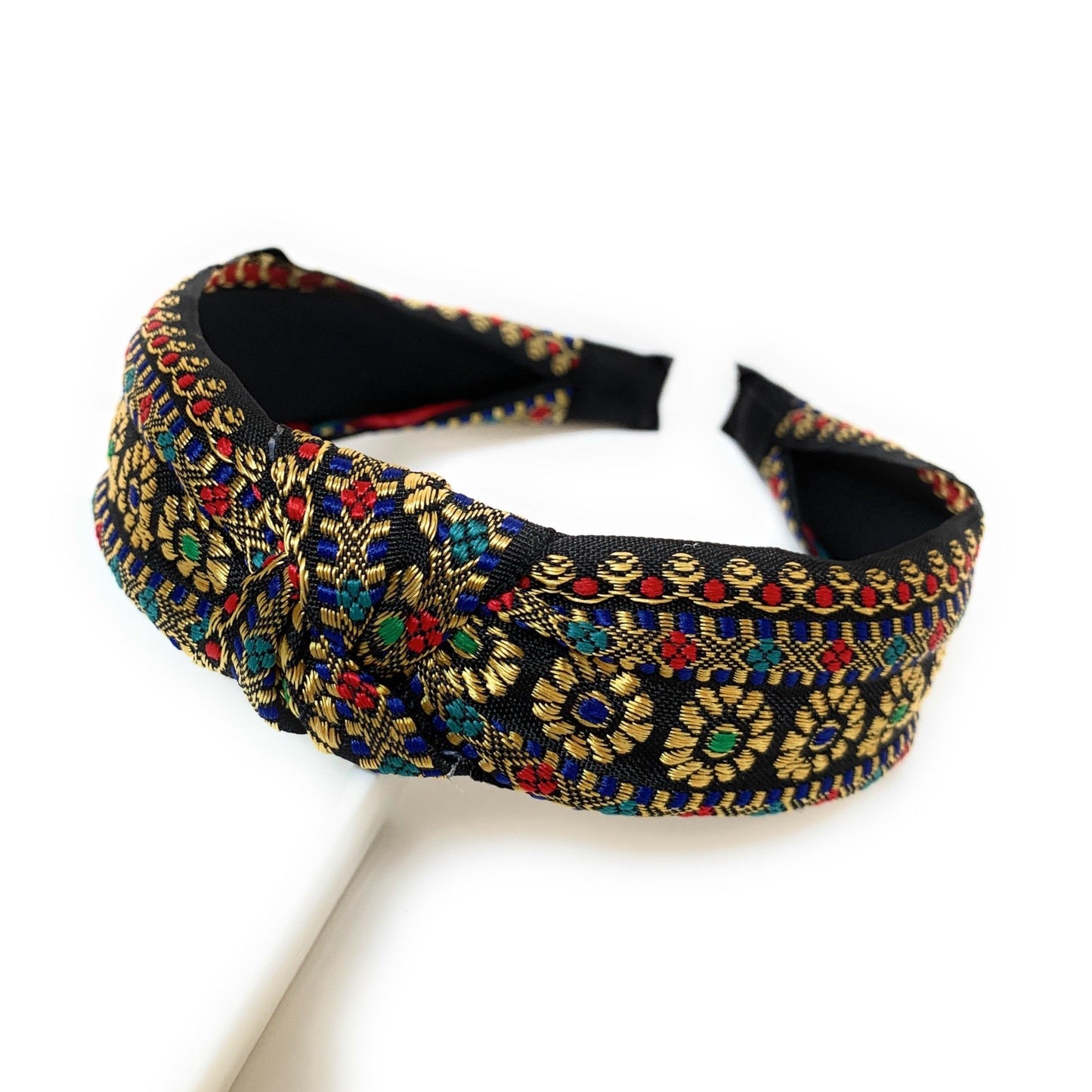 Embroidered Knot Headband (Colel)