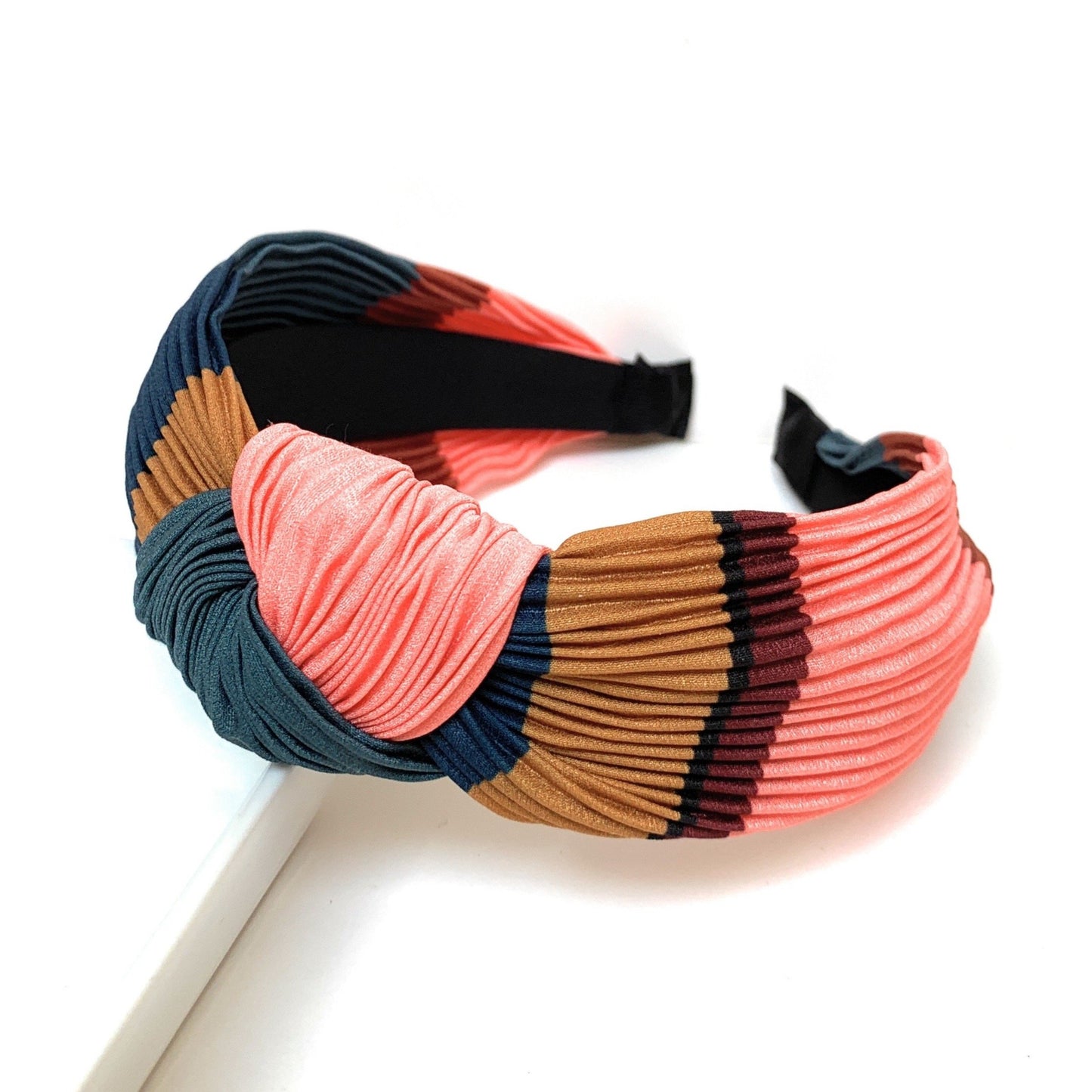 Cora Knotted Headband (Coral)