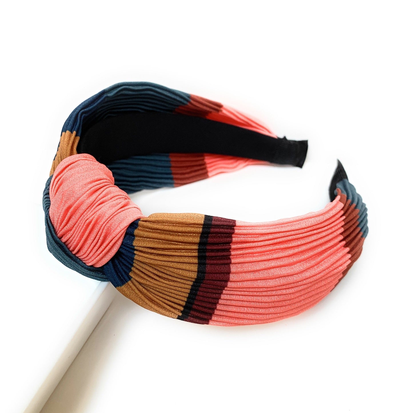 Cora Knotted Headband (Coral)