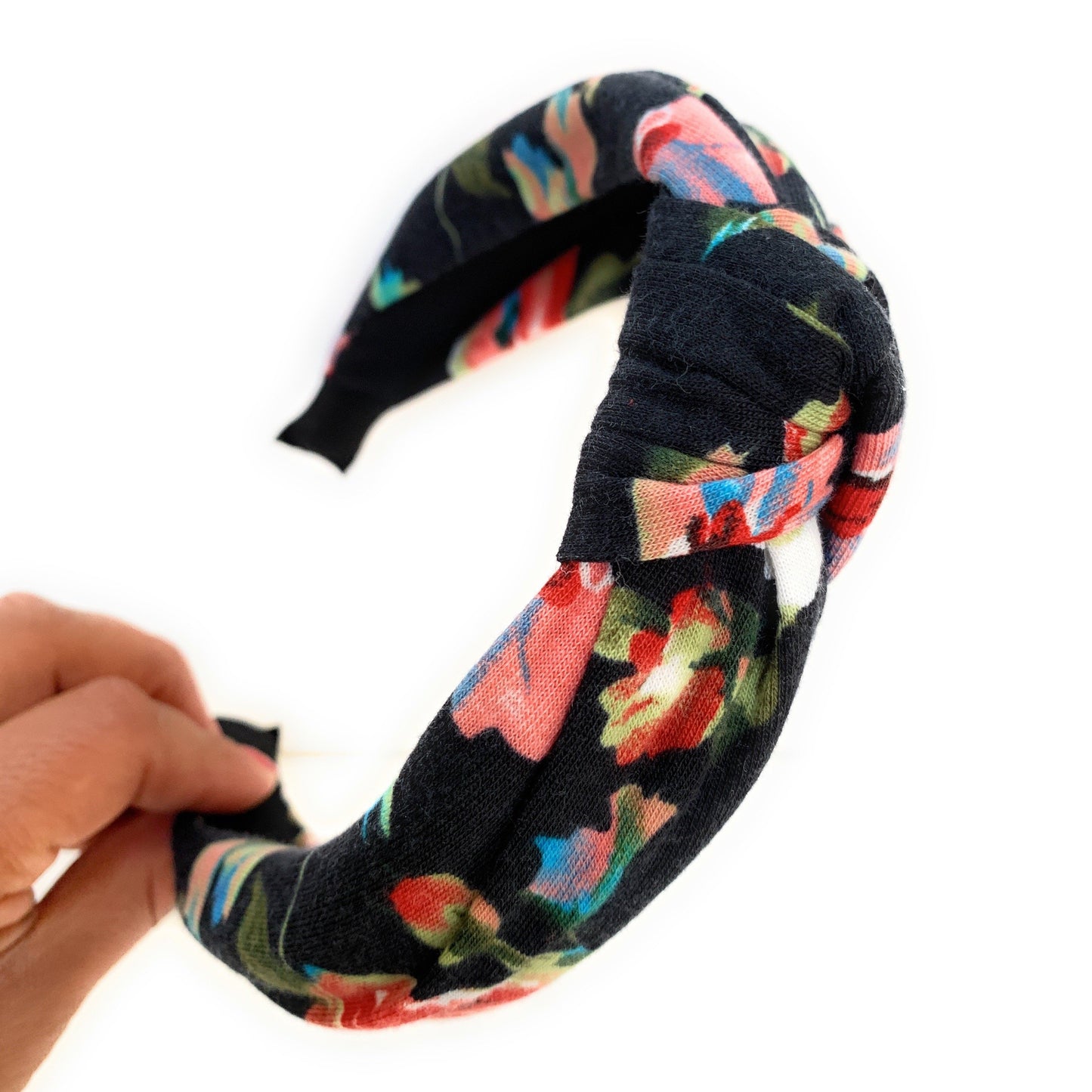 Floral Top Knot Headband