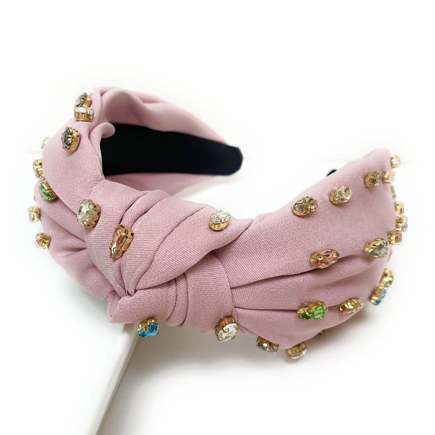 Lillian Knot Jeweled Headband