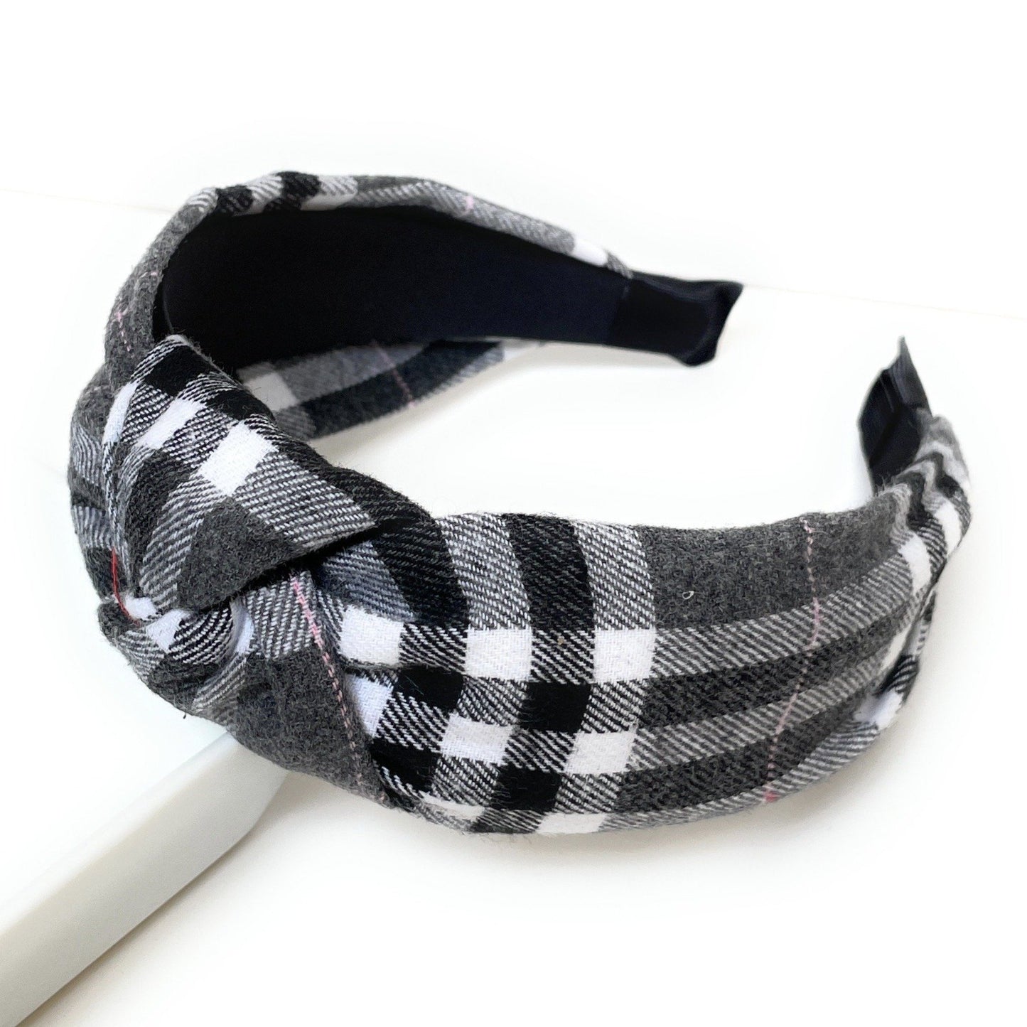 Holiday Plaid Knot Headband (more colors)