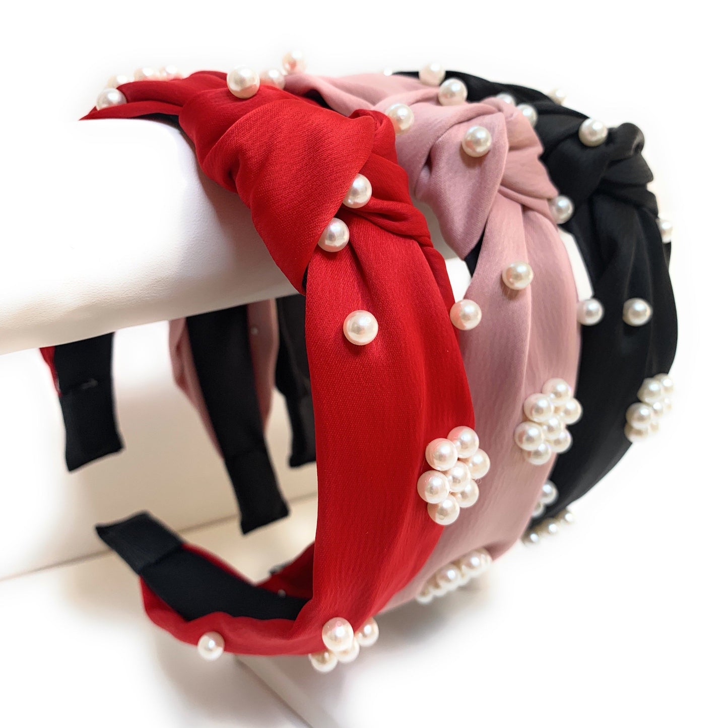Pearl Knotted Headband (More Colors)