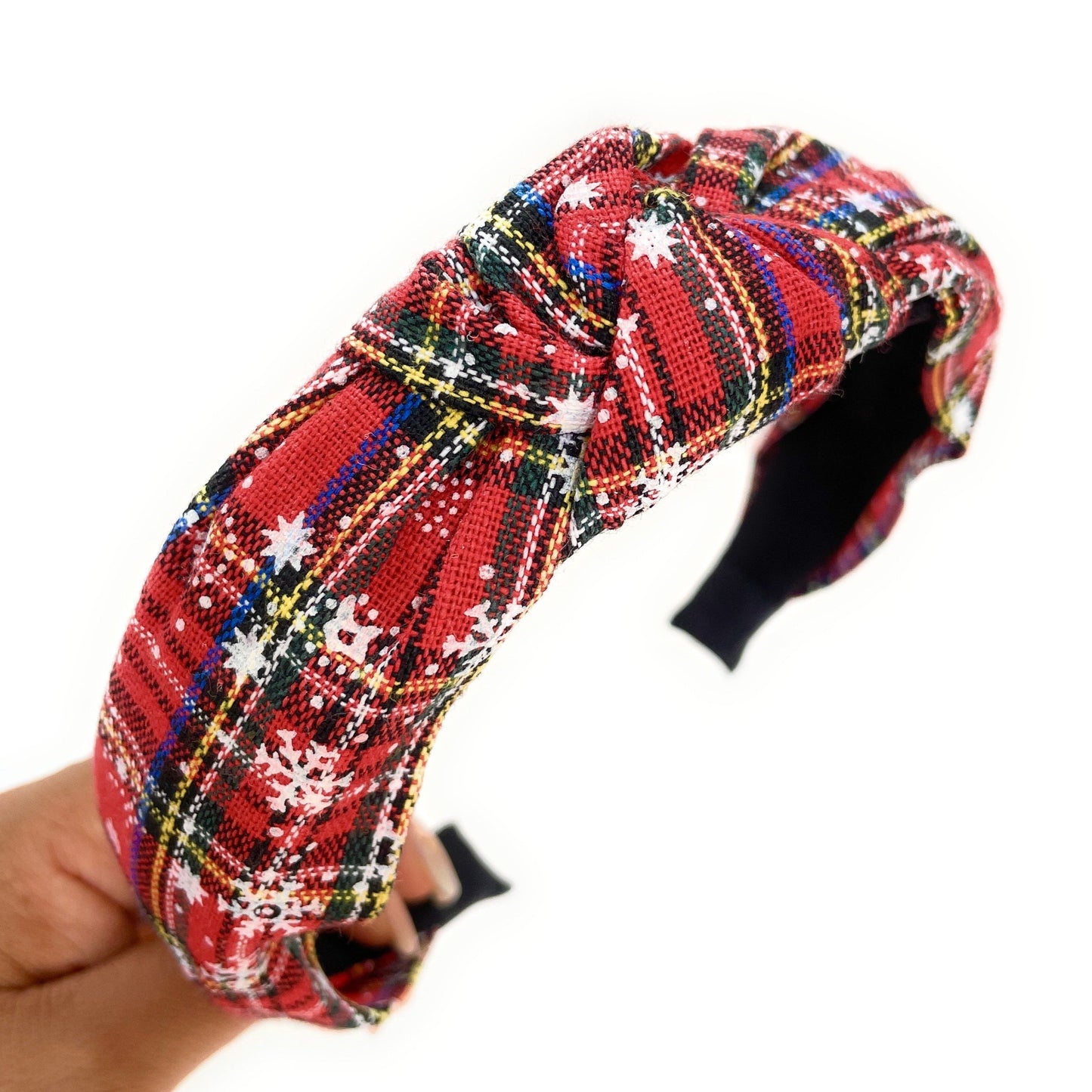 Tartan Plaid Knot Headband