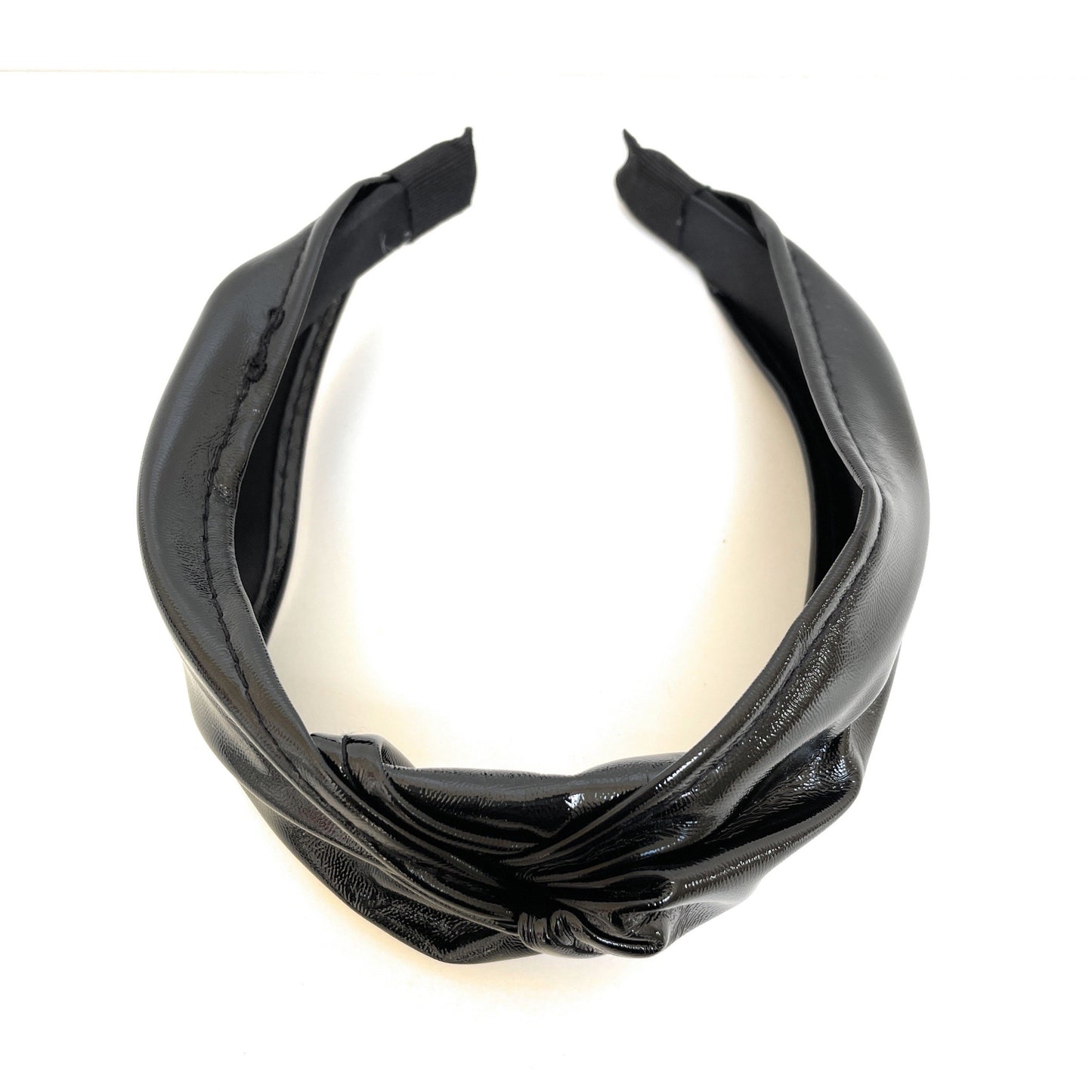 Effie Faux Leather Twist Headband