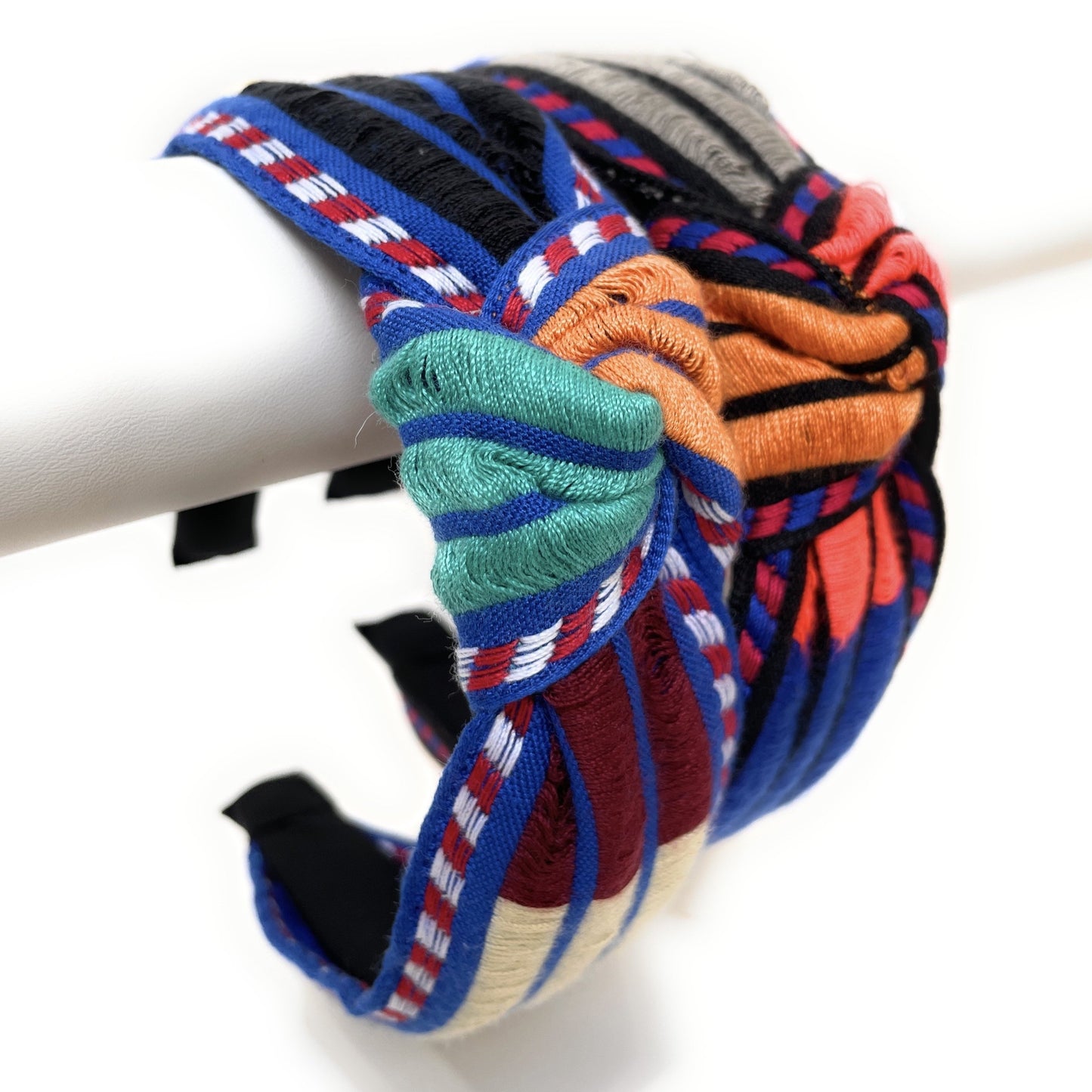 Mexico Embroidered Top Knot Headband