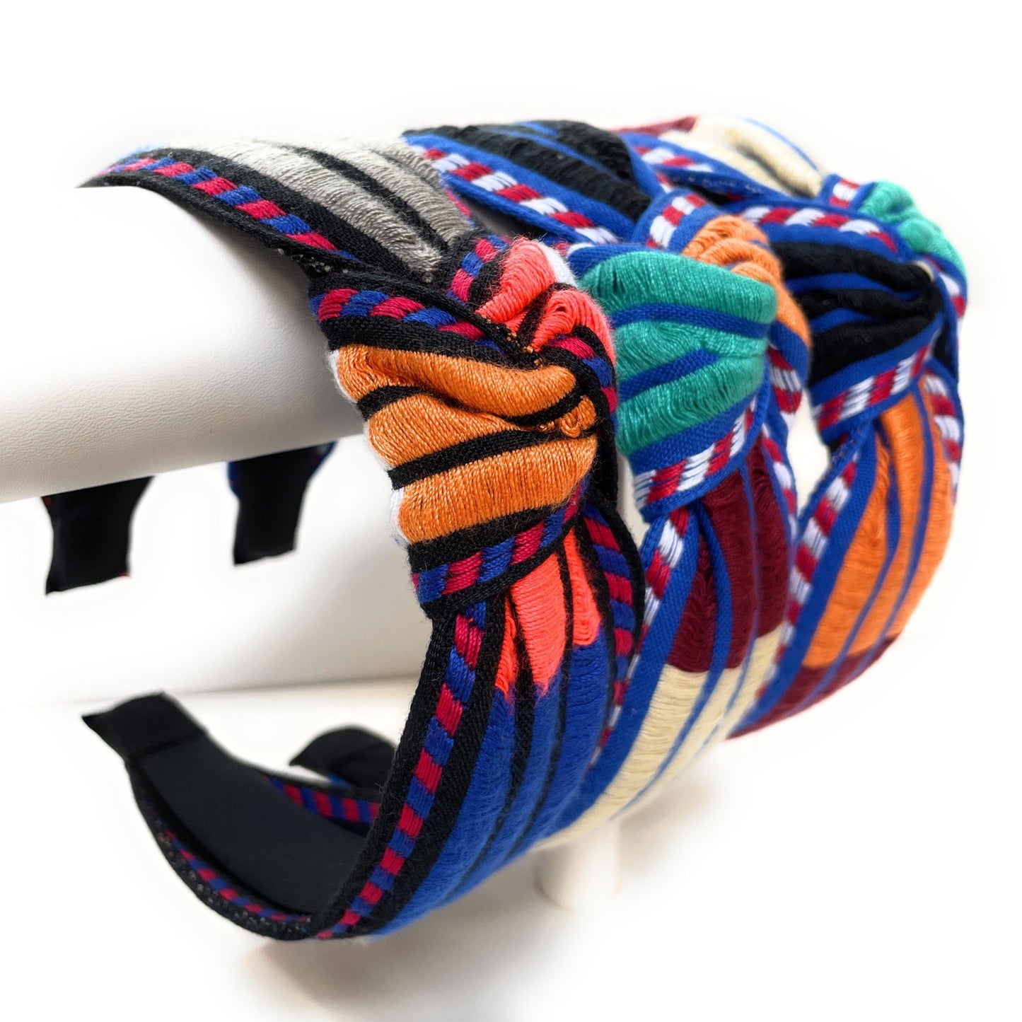 Mexico Embroidered Top Knot Headband