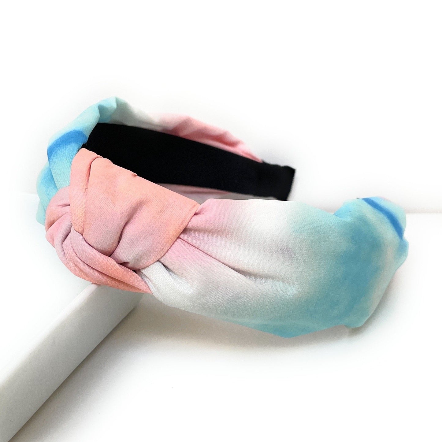 Tie Dye Top Knot Headband
