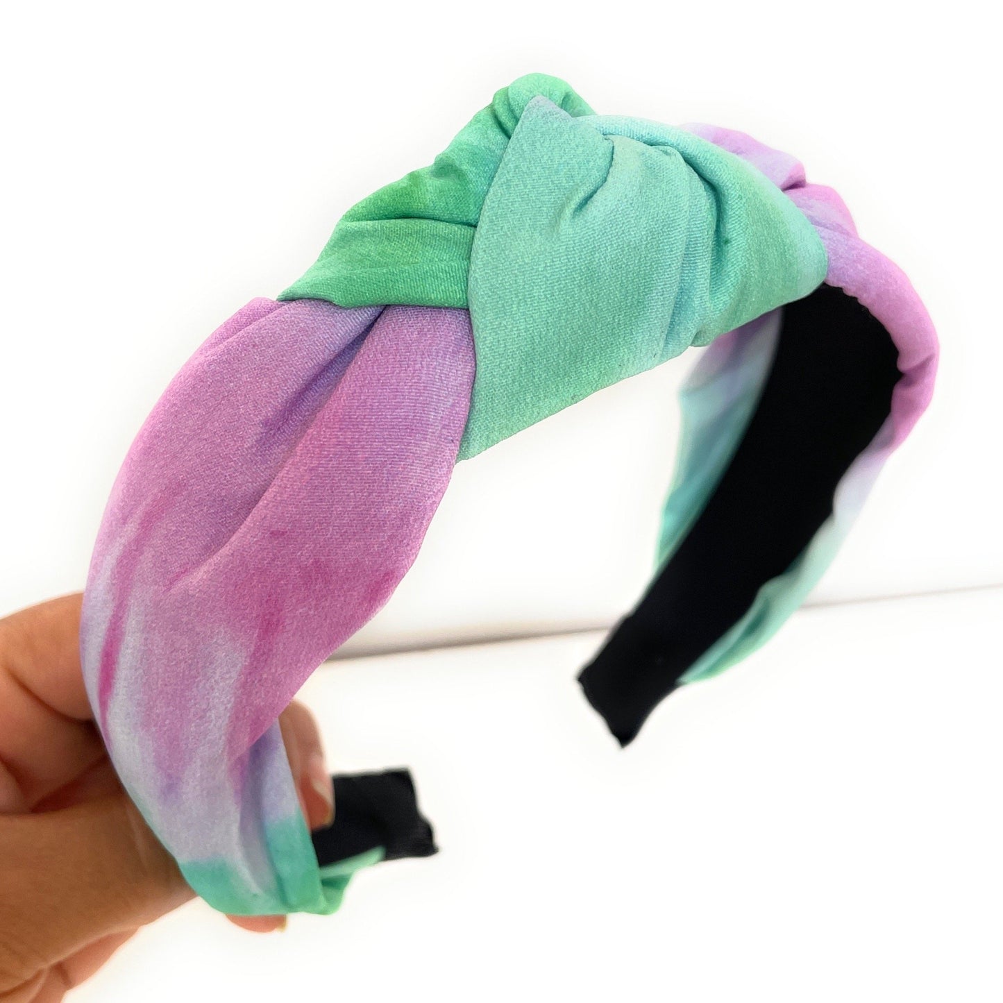 Tie Dye Top Knot Headband