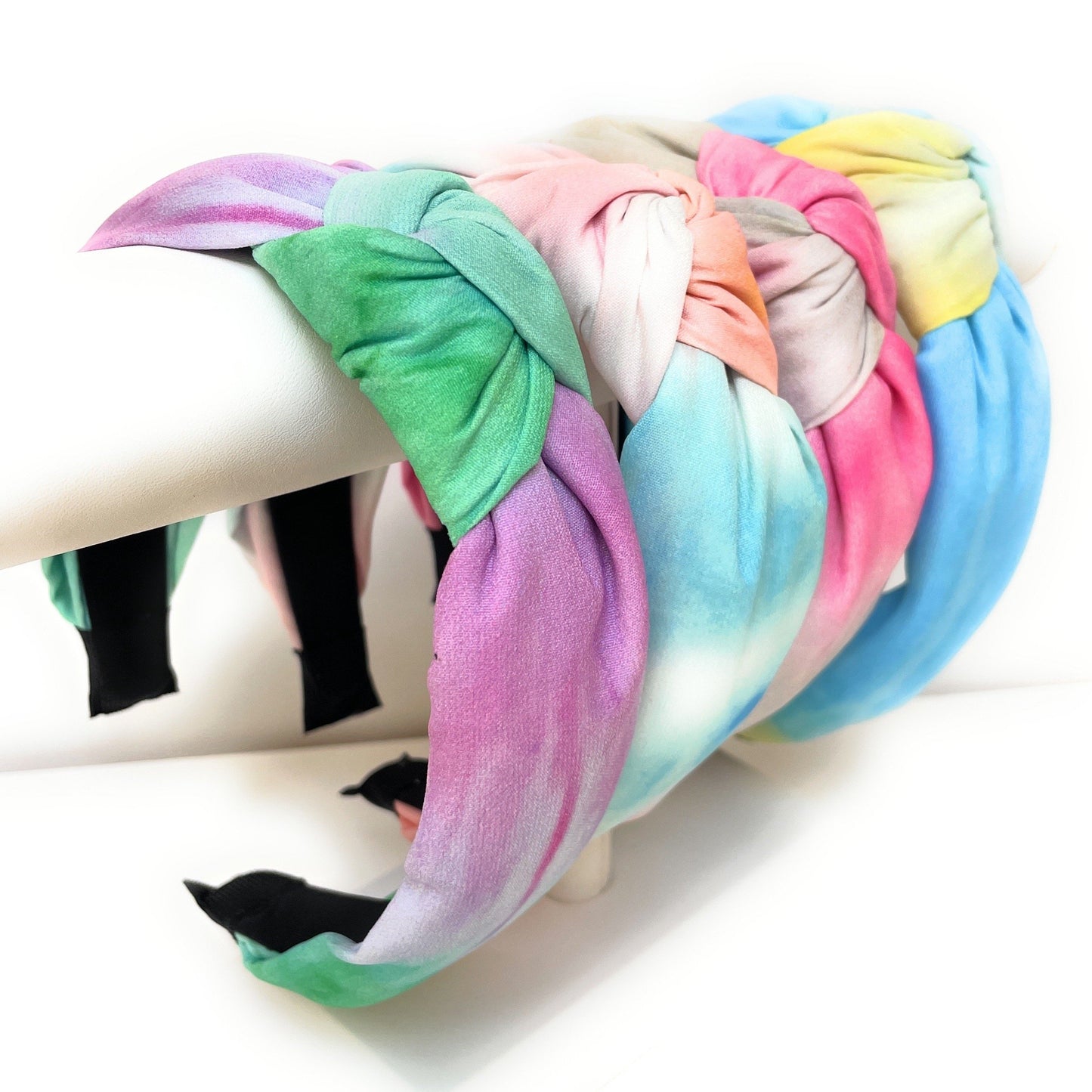 Tie Dye Top Knot Headband