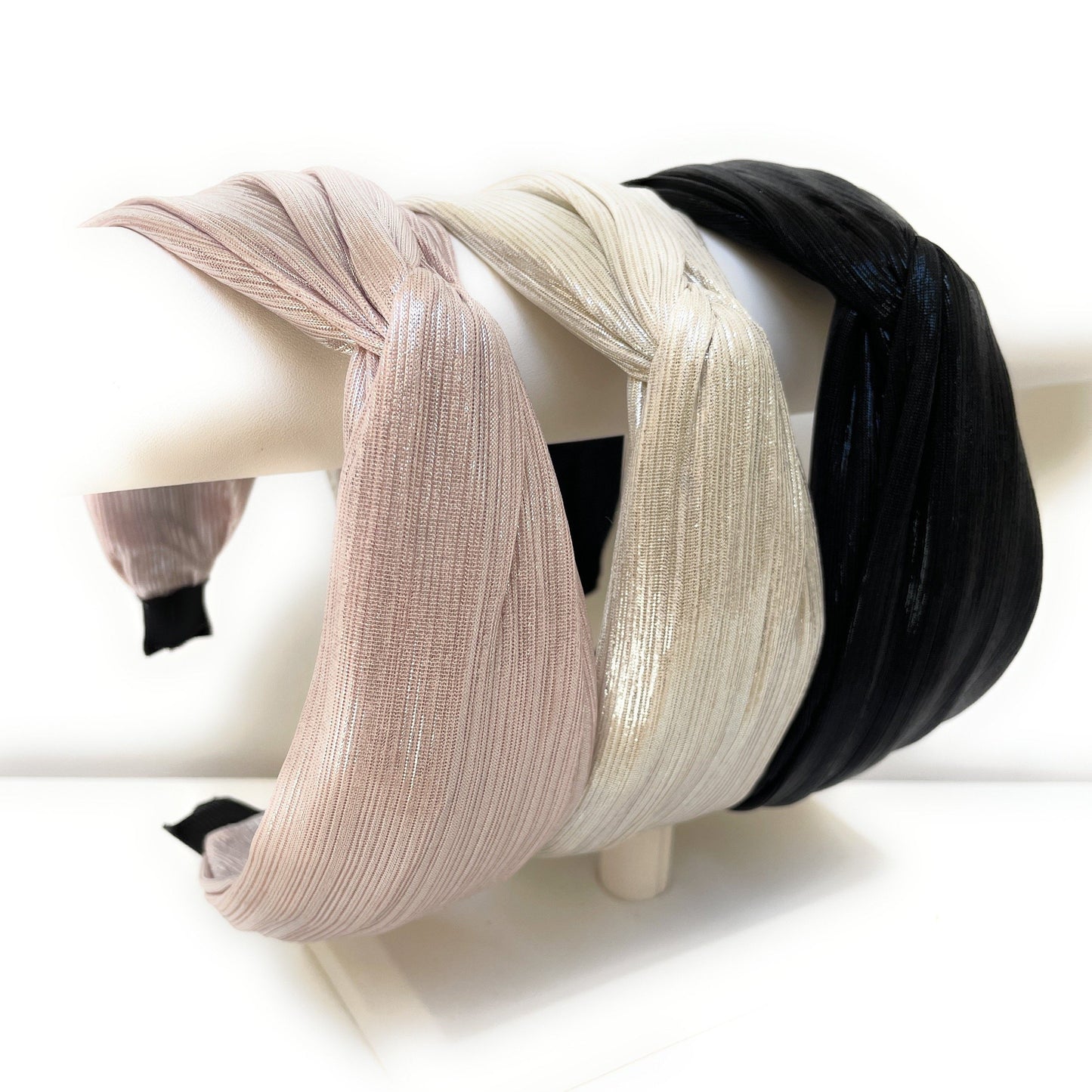 Metallic Twist Knot Headband