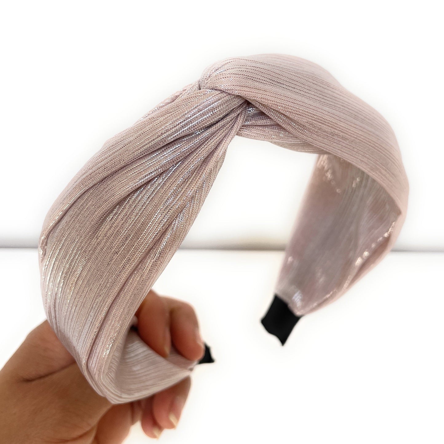 Metallic Twist Knot Headband