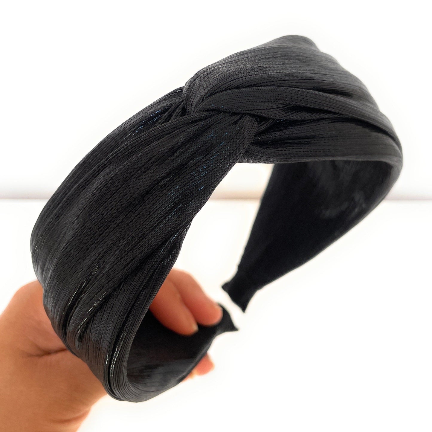 Metallic Twist Knot Headband