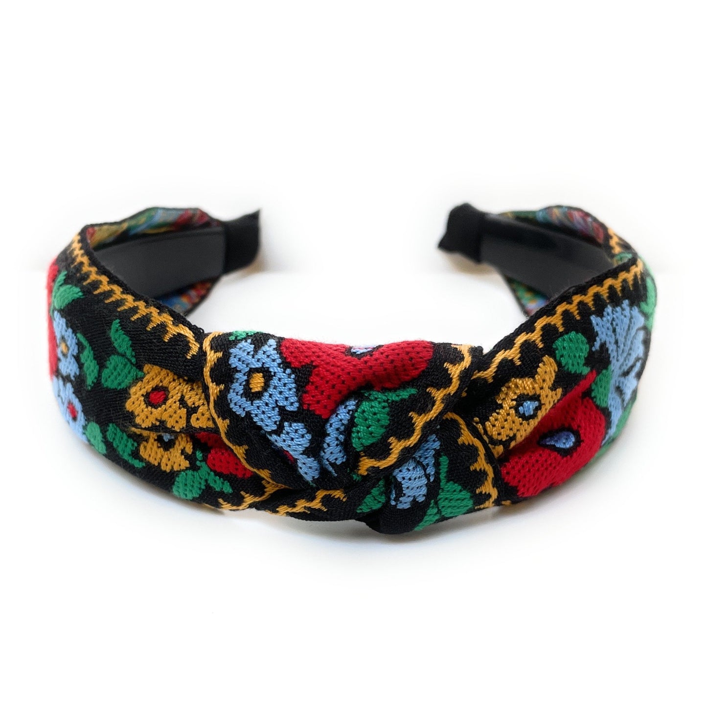 Maya Embroidered Knot Headband