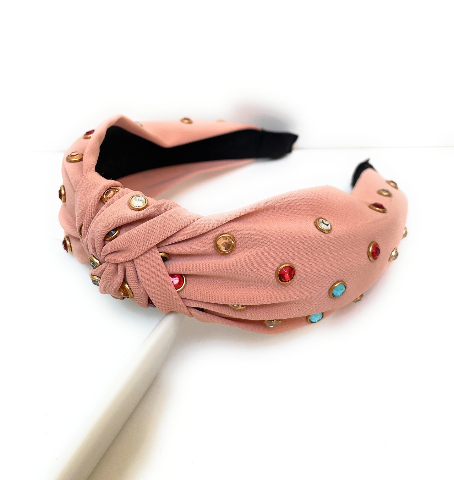 Neutral Jeweled Headband