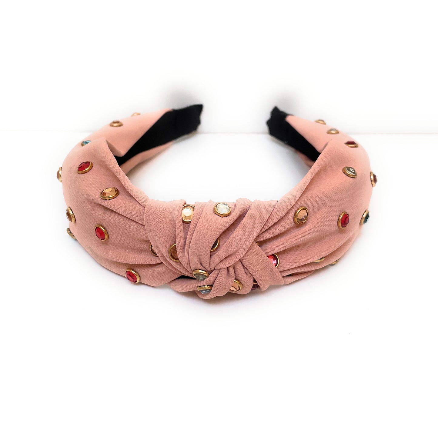 Neutral Jeweled Headband