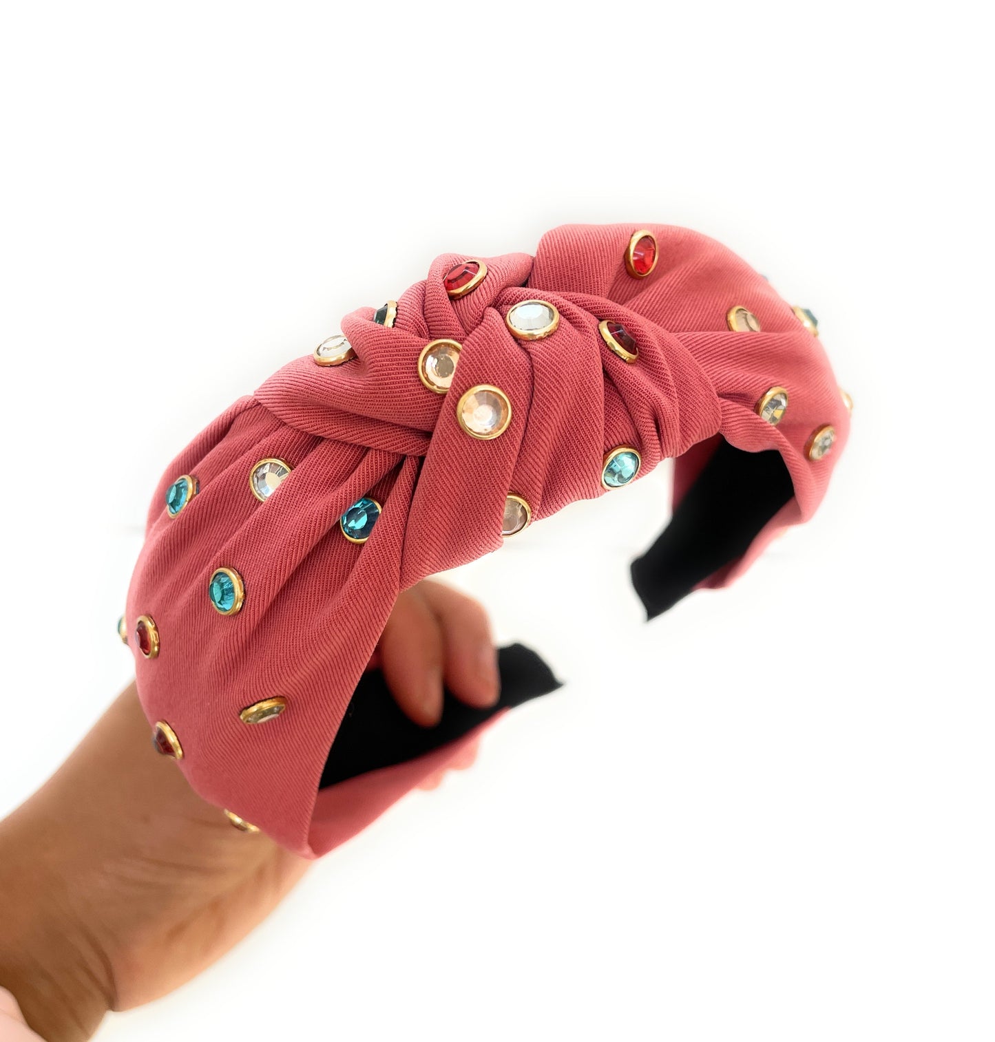 Neutral Jeweled Headband