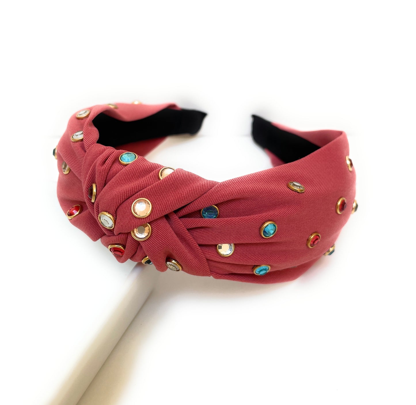 Neutral Jeweled Headband