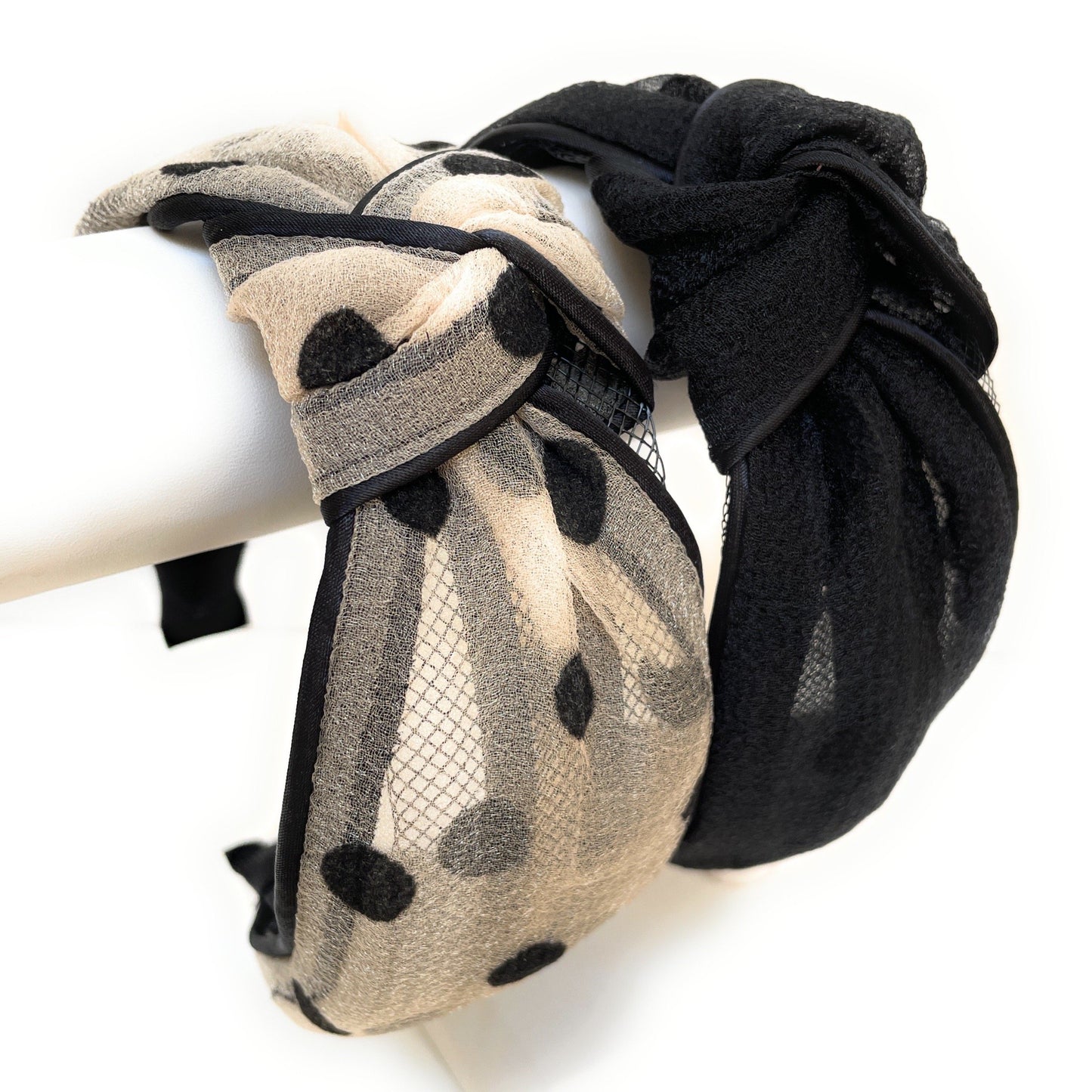 Polka Dot Knot Headband