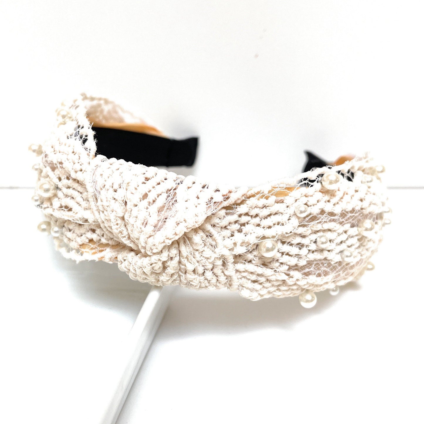 Ivory Pearl Headband