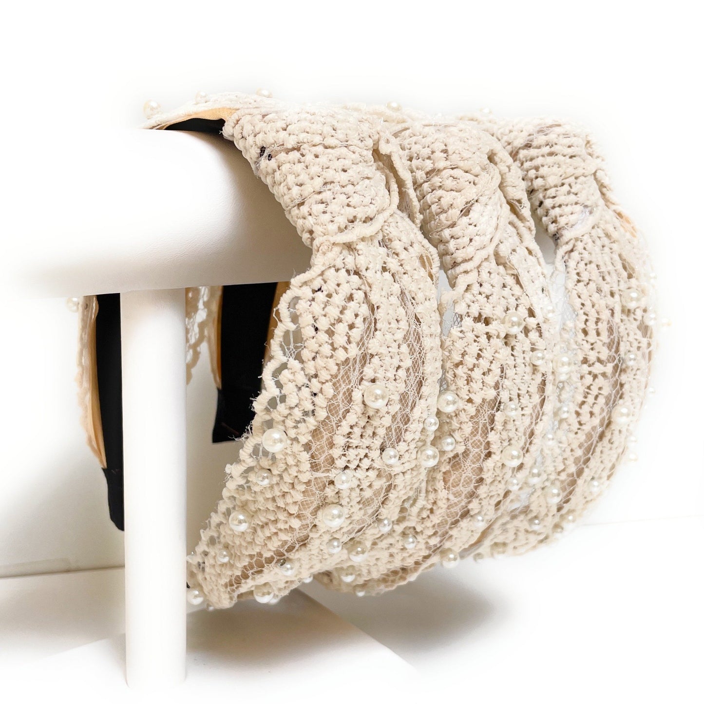 Ivory Pearl Headband