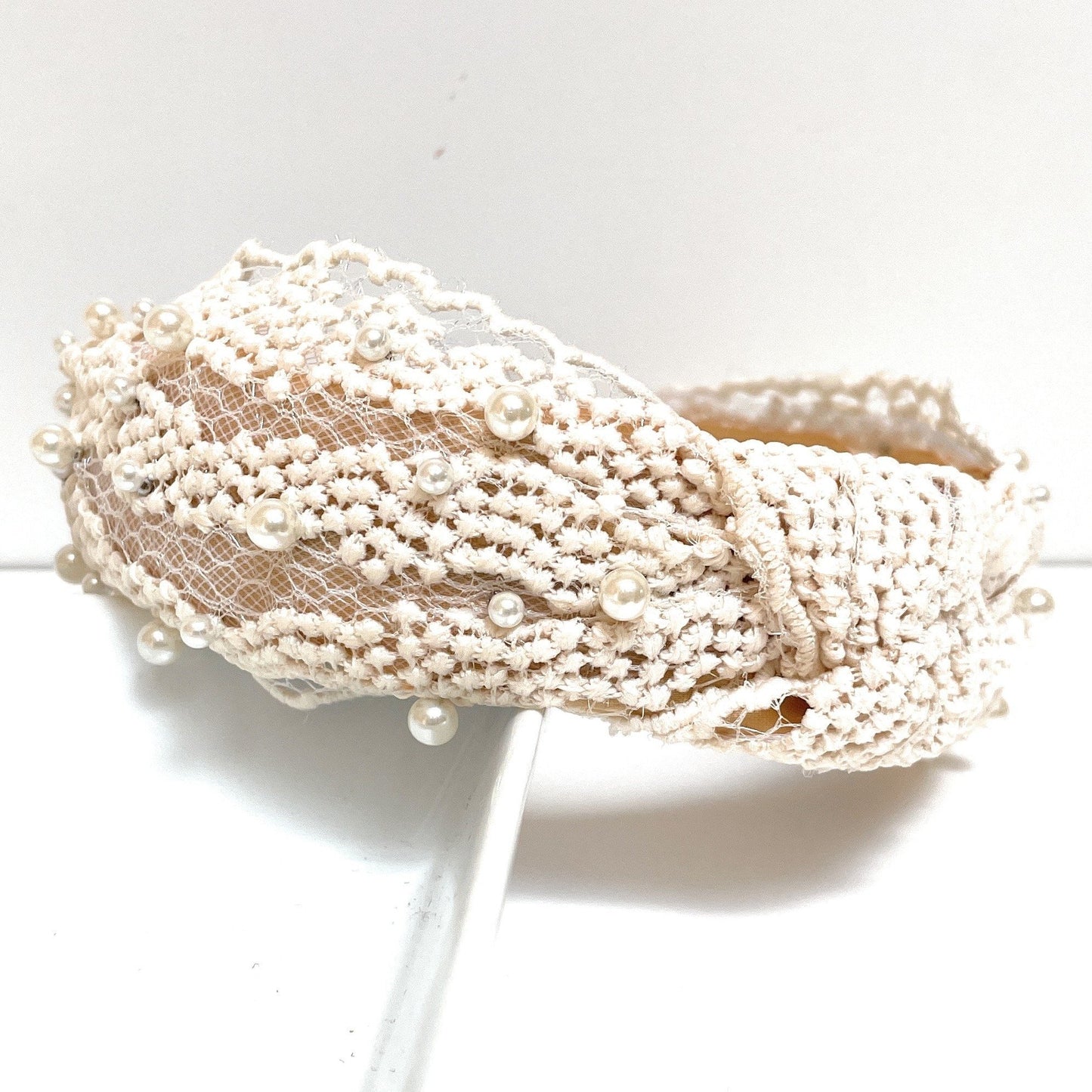 Ivory Pearl Headband