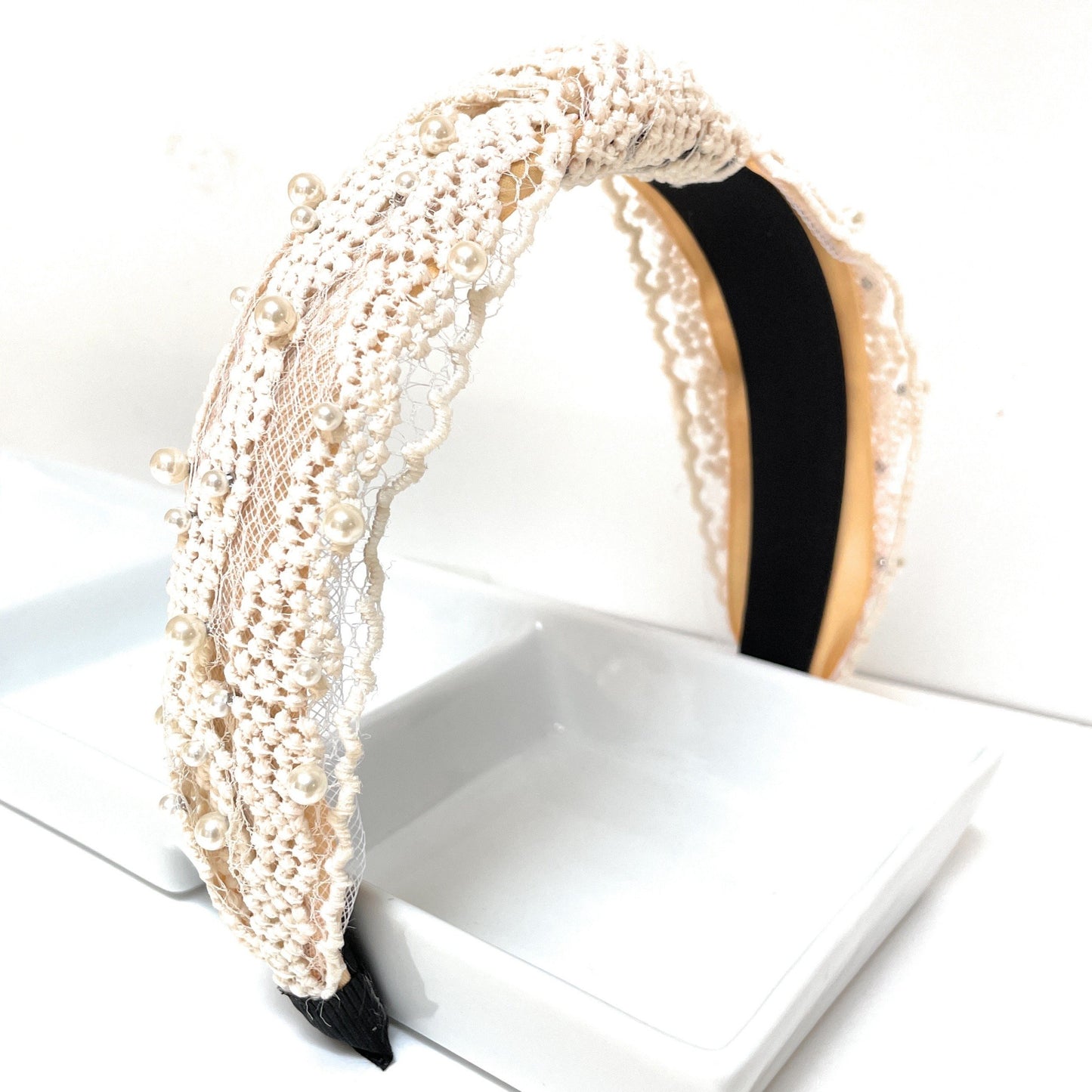 Ivory Pearl Headband