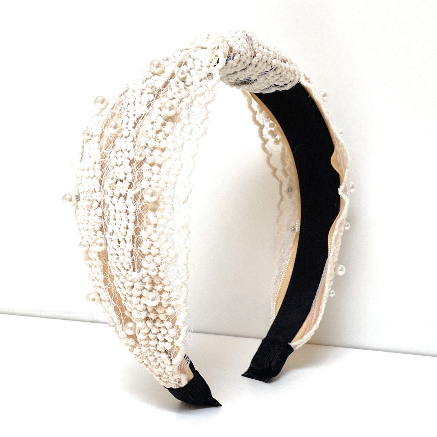 Ivory Pearl Headband