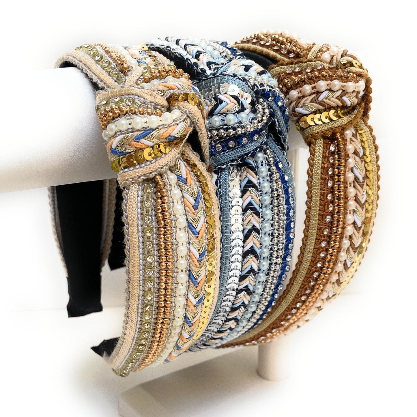 Top Knot Sequin Headband (more colors)