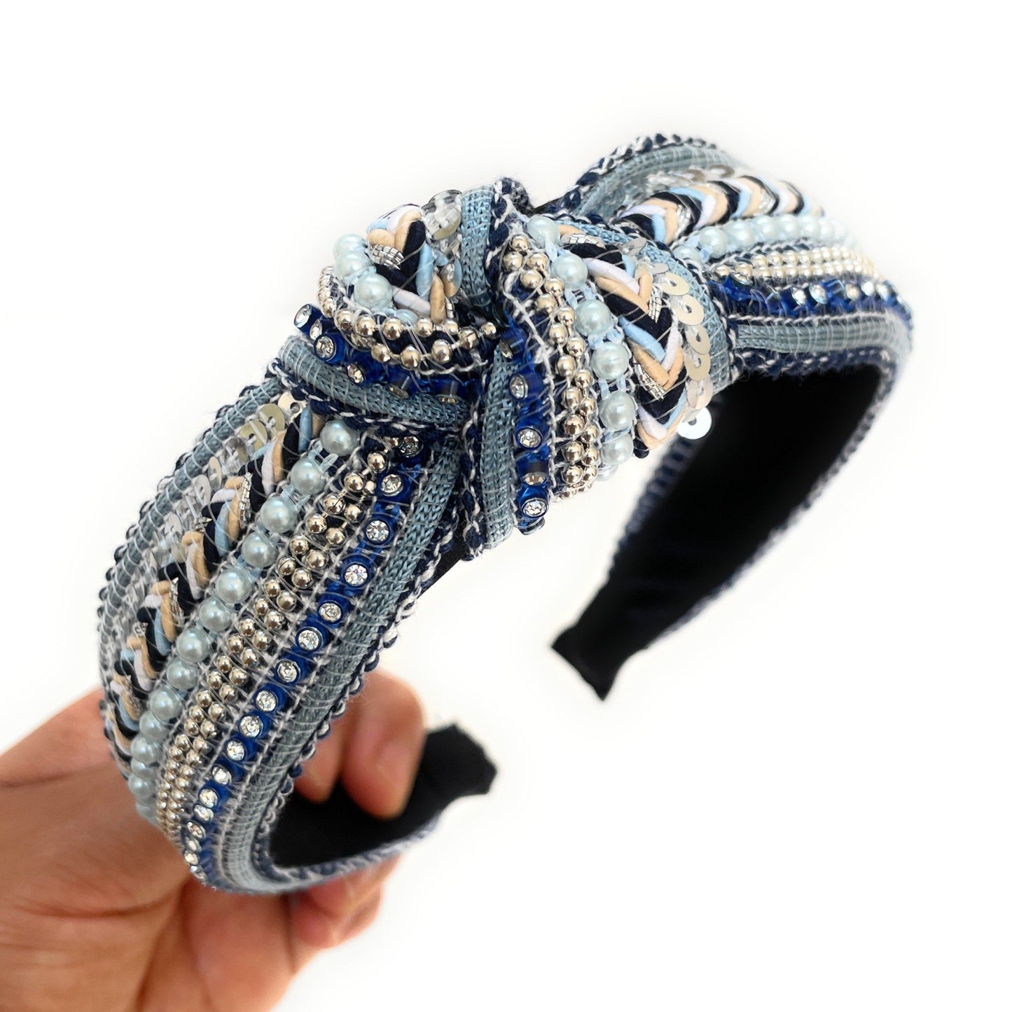 Top Knot Sequin Headband (more colors)