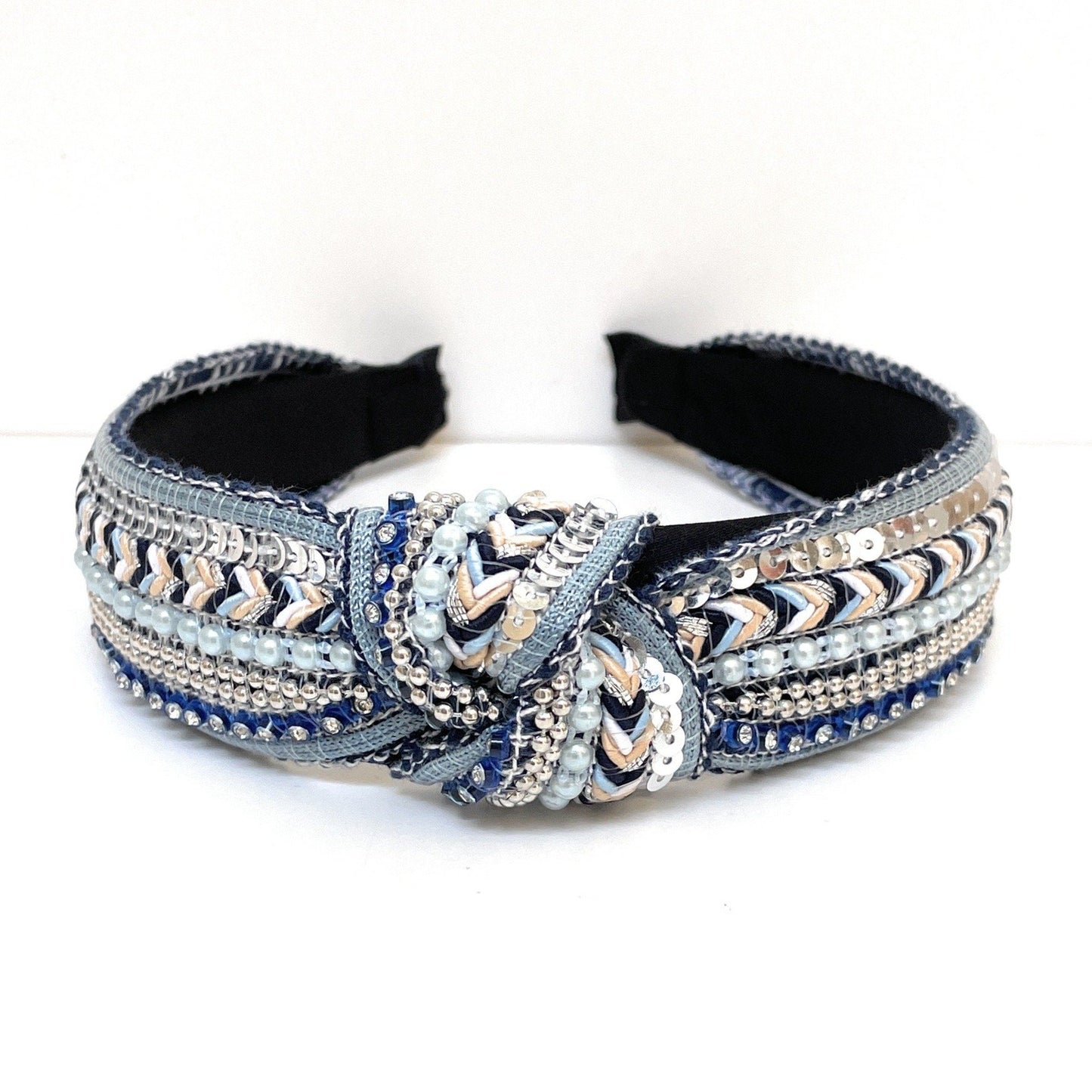 Top Knot Sequin Headband (more colors)