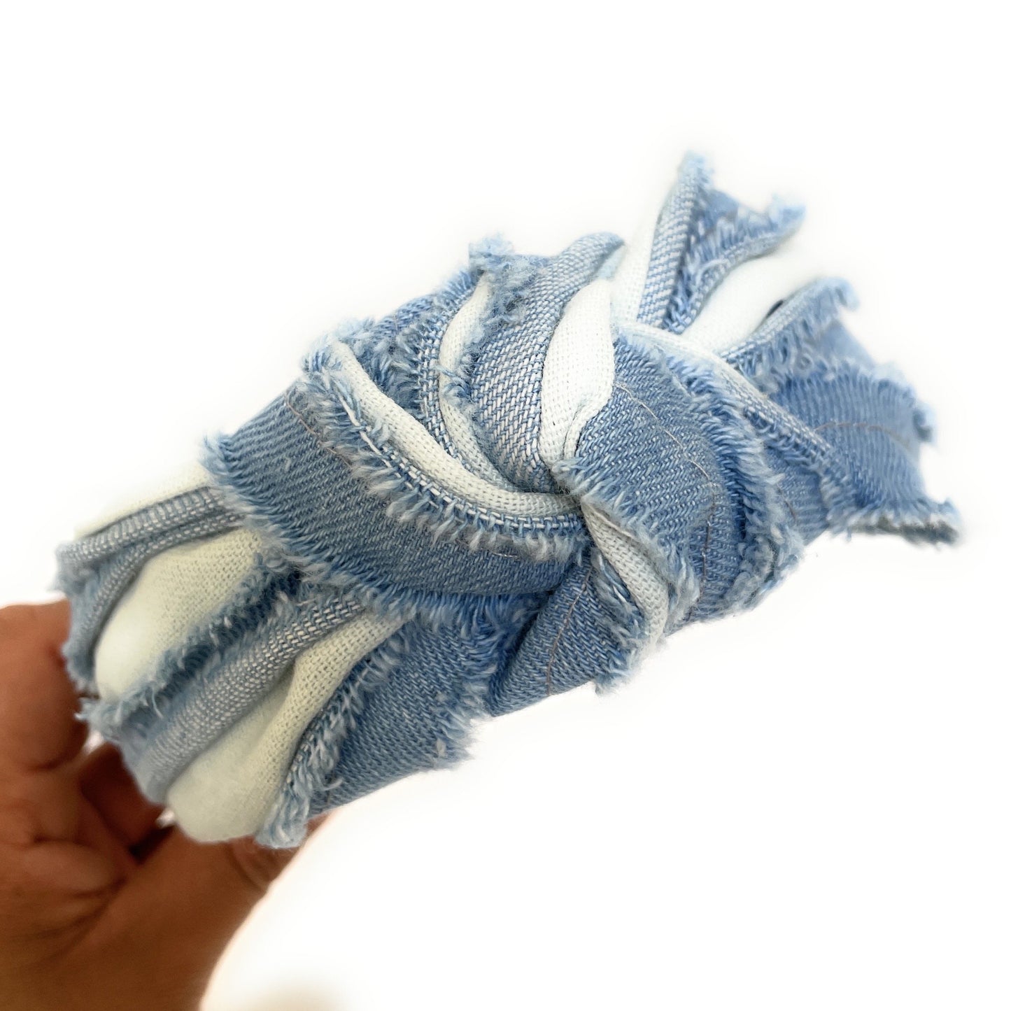 Lulu Denim Knotted Headband