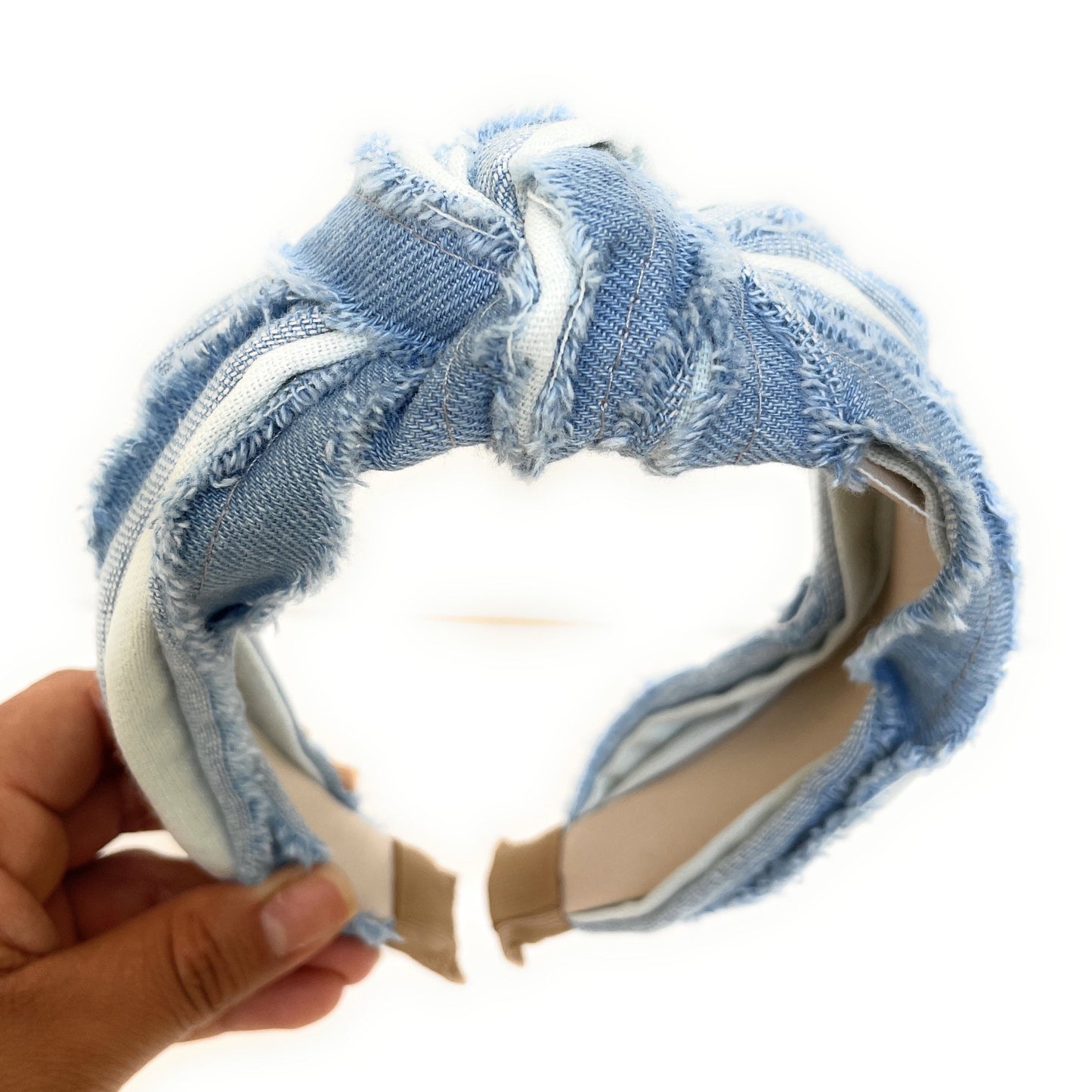 Lulu Denim Knotted Headband