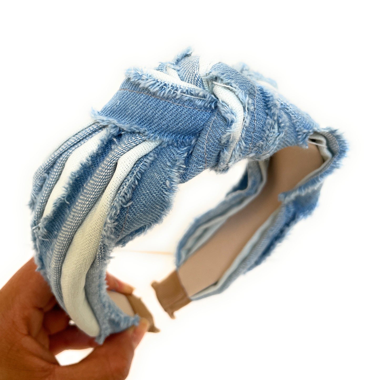 Lulu Denim Knotted Headband