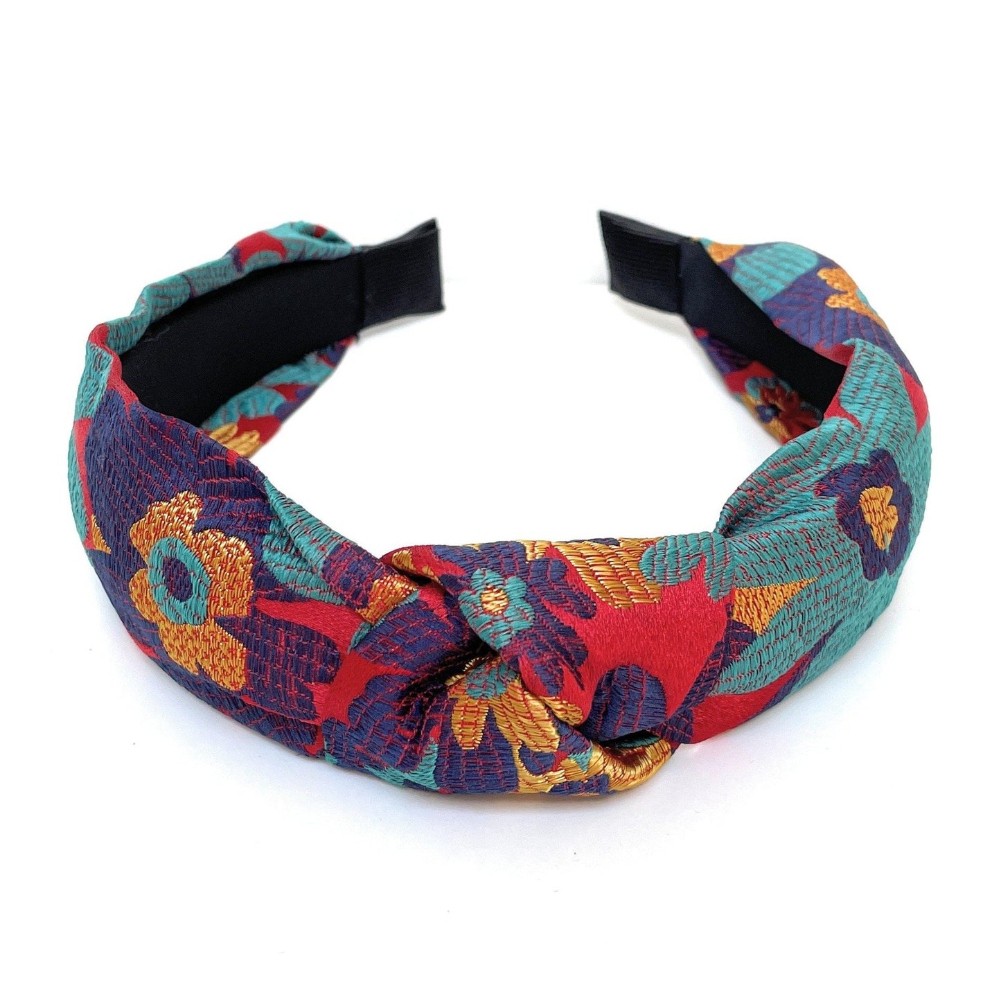 Vintage Floral Knot Headband