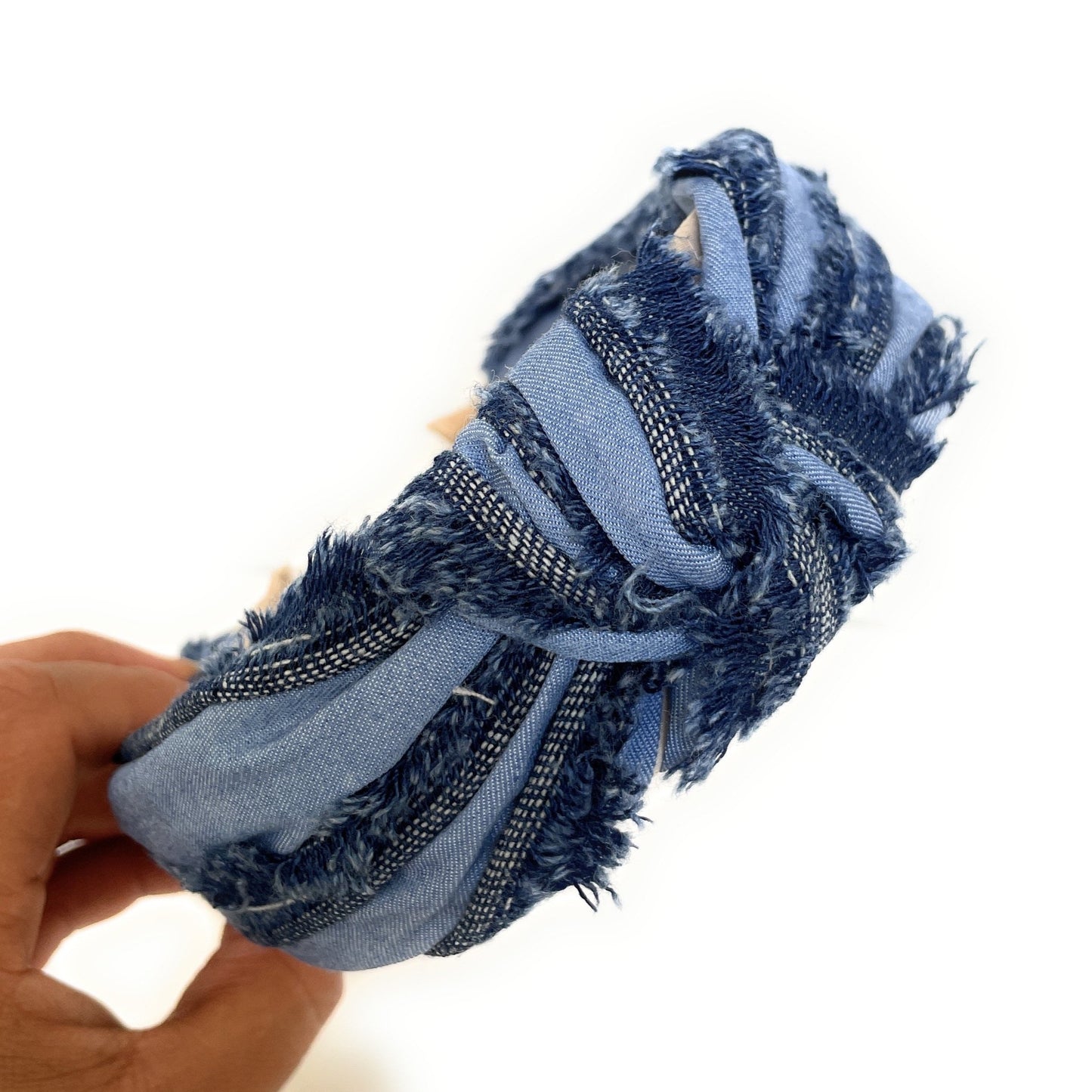 Lulu Denim Knotted Headband