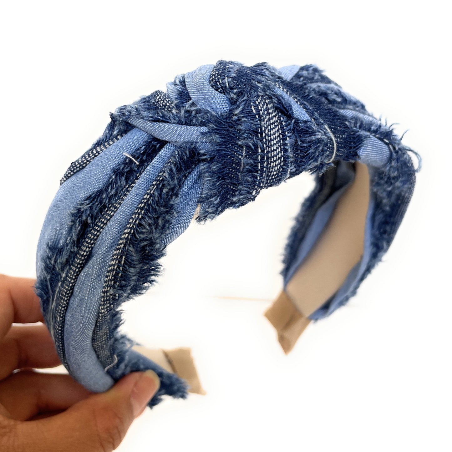 Lulu Denim Knotted Headband
