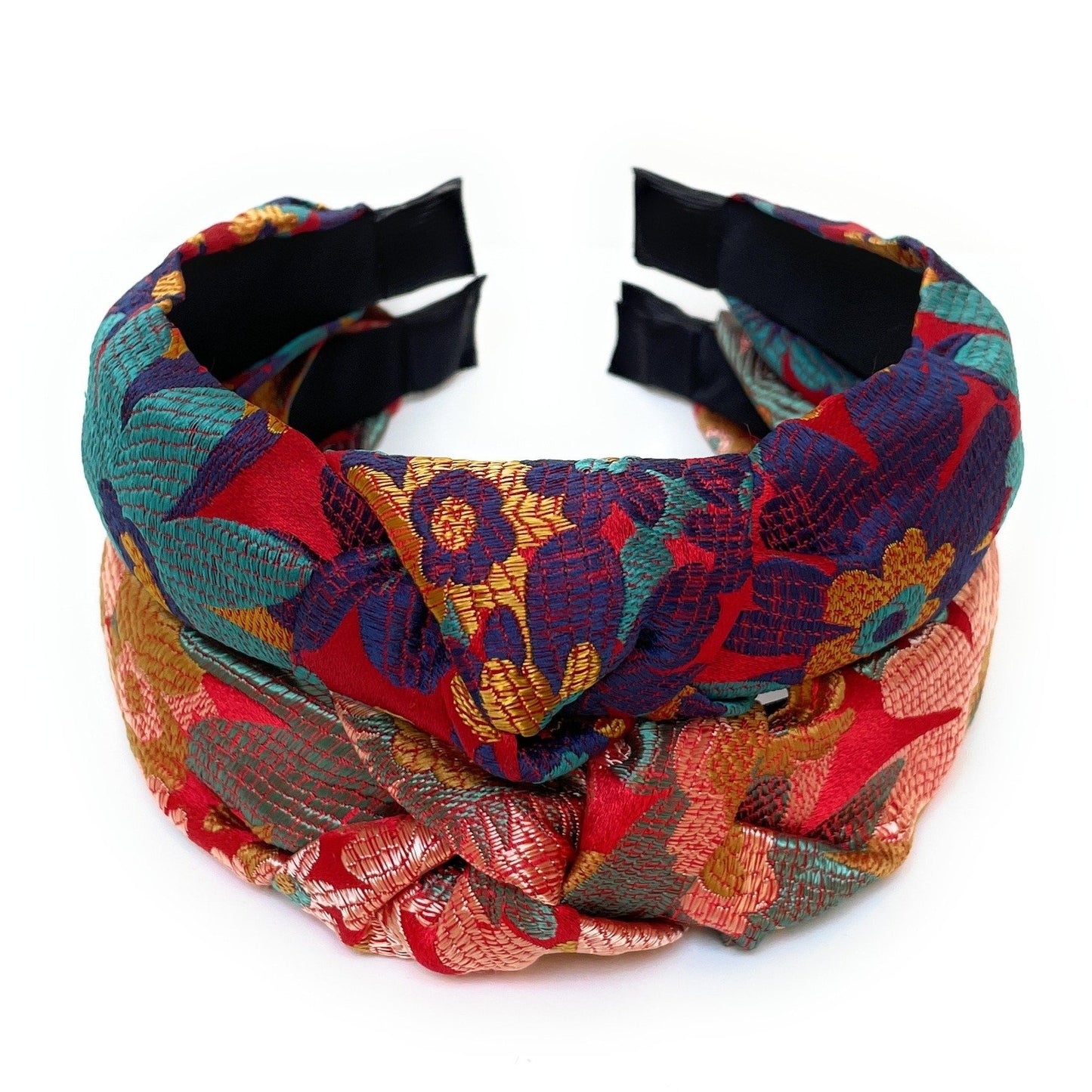 Vintage Floral Knot Headband